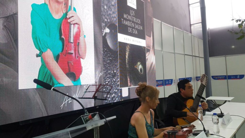 azul rivera aless diez FIL 2025 los monstruos tambien salen de día