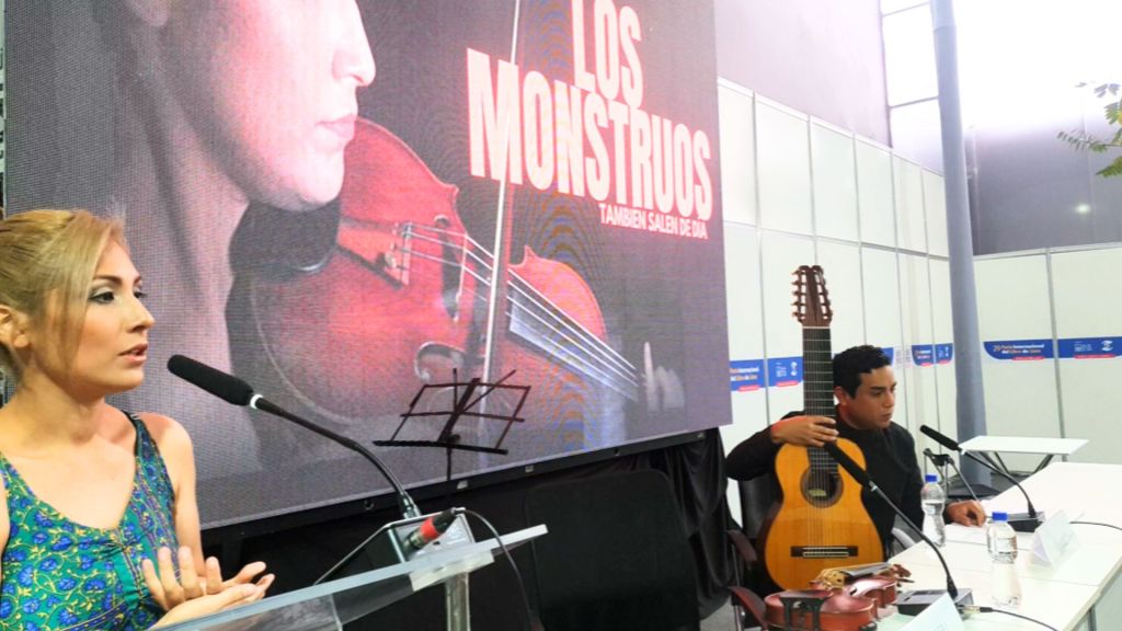 azul rivera aless diez FIL 2025 los monstruos tambien salen de día