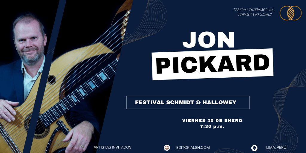 Jon Pickard Festival Schmidt & Hallowey edición 2025